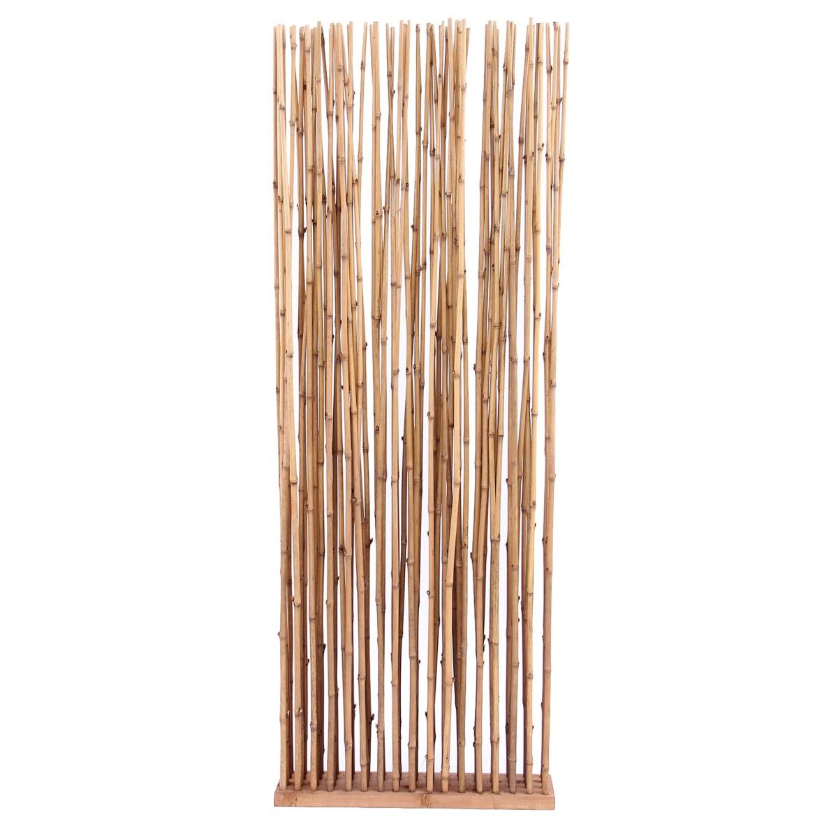 Aubry Gaspard - Paravent en bois et tiges de bambou - Imagen 1