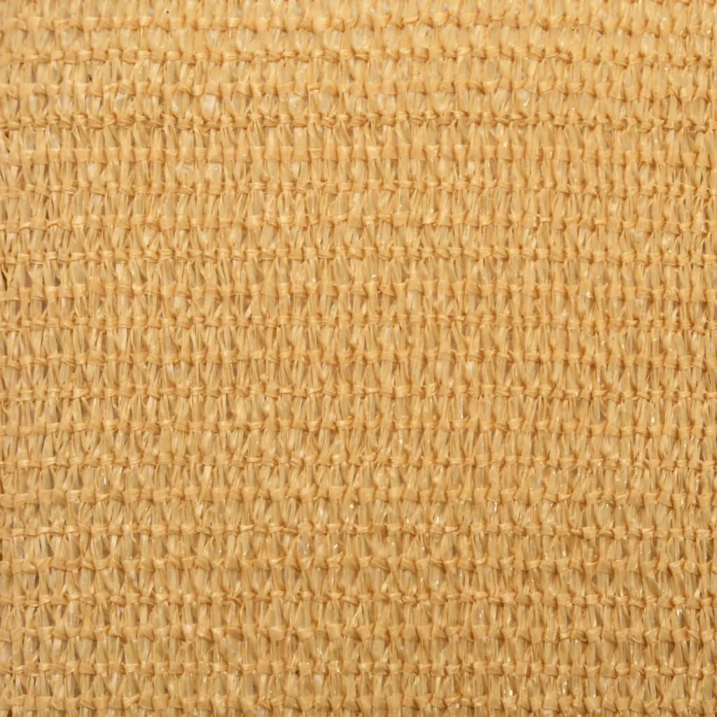 Voile d'ombrage PEHD sable 600 x 300 cm - PANGIVO - Image 8