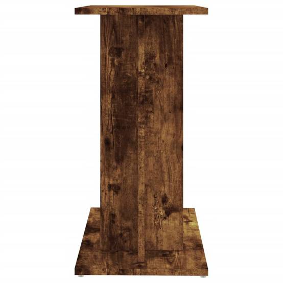 Meuble Aquarium Bois d'Ingénierie Support Rangement 60x30x60cm Chêne Fumé - ComfortXL Outdoor Living - Image 5