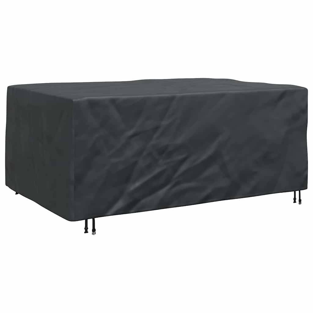 Housse pour table de jardin Tissu Oxford 210D Protection Pluie et Soleil pour Extérieur Noir 210x130x70 cm – ComfortXL Outdoor Living - Image 3