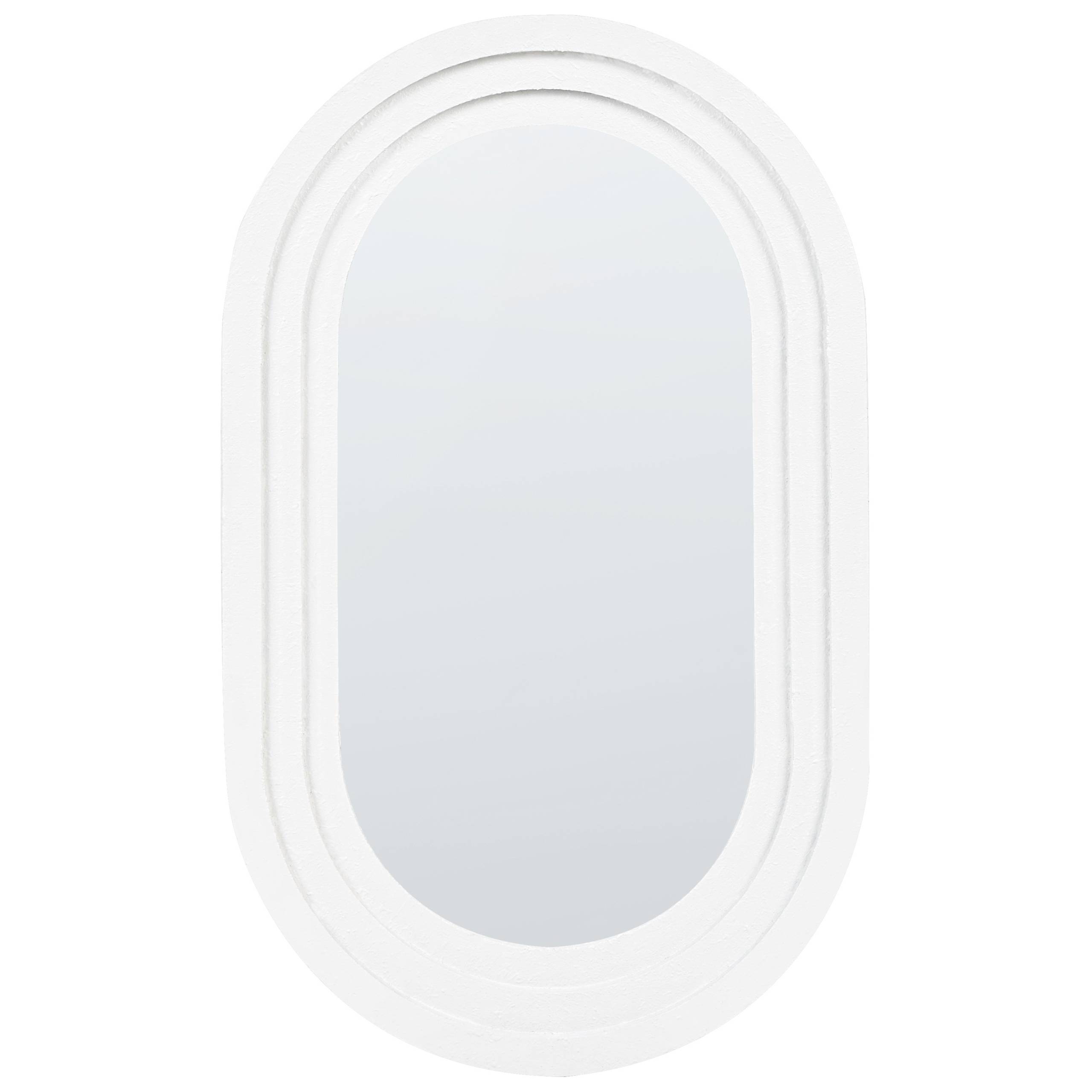 Beliani - Miroir MDF Blanc MASSILLY - 43x4x69- Beliani - Image 2