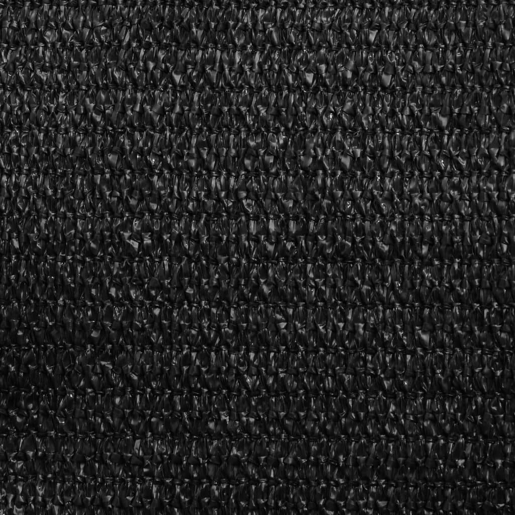 Voile d'ombrage PEHD noir 400 x 500 cm - PANGIVO - Image 8
