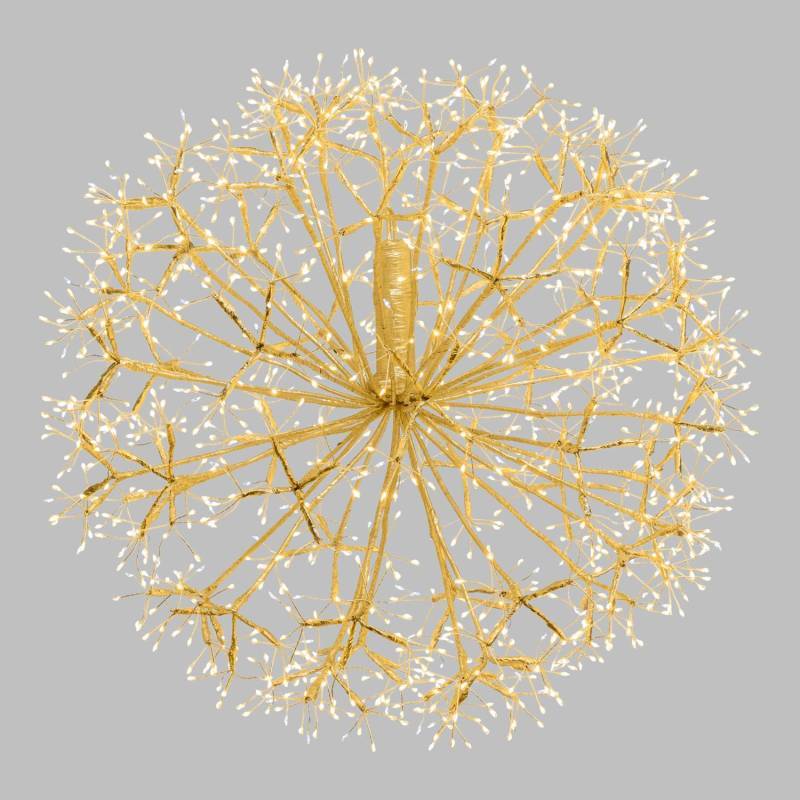 Lotti - Branche Sphère Riche RICH Champagne Ø60cm 1200 MicroLED FlashLED avec Rameaux Lotti - Imagen 1