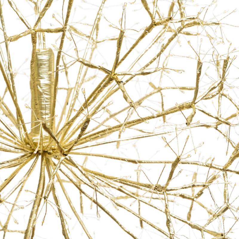 Lotti - Branche Sphère Riche RICH Champagne Ø60cm 1200 MicroLED FlashLED avec Rameaux Lotti - Imagen 4