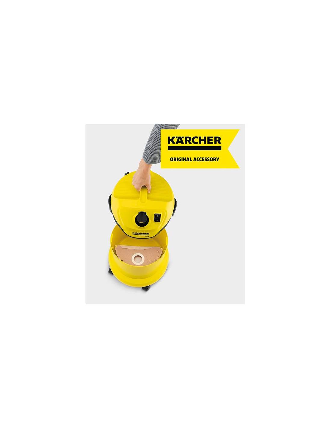 Sachet filtre KARCHER papier MV 2 / WD 2 / A 20xx - 5 pièces - 6.904-322.0 - Imagen 2