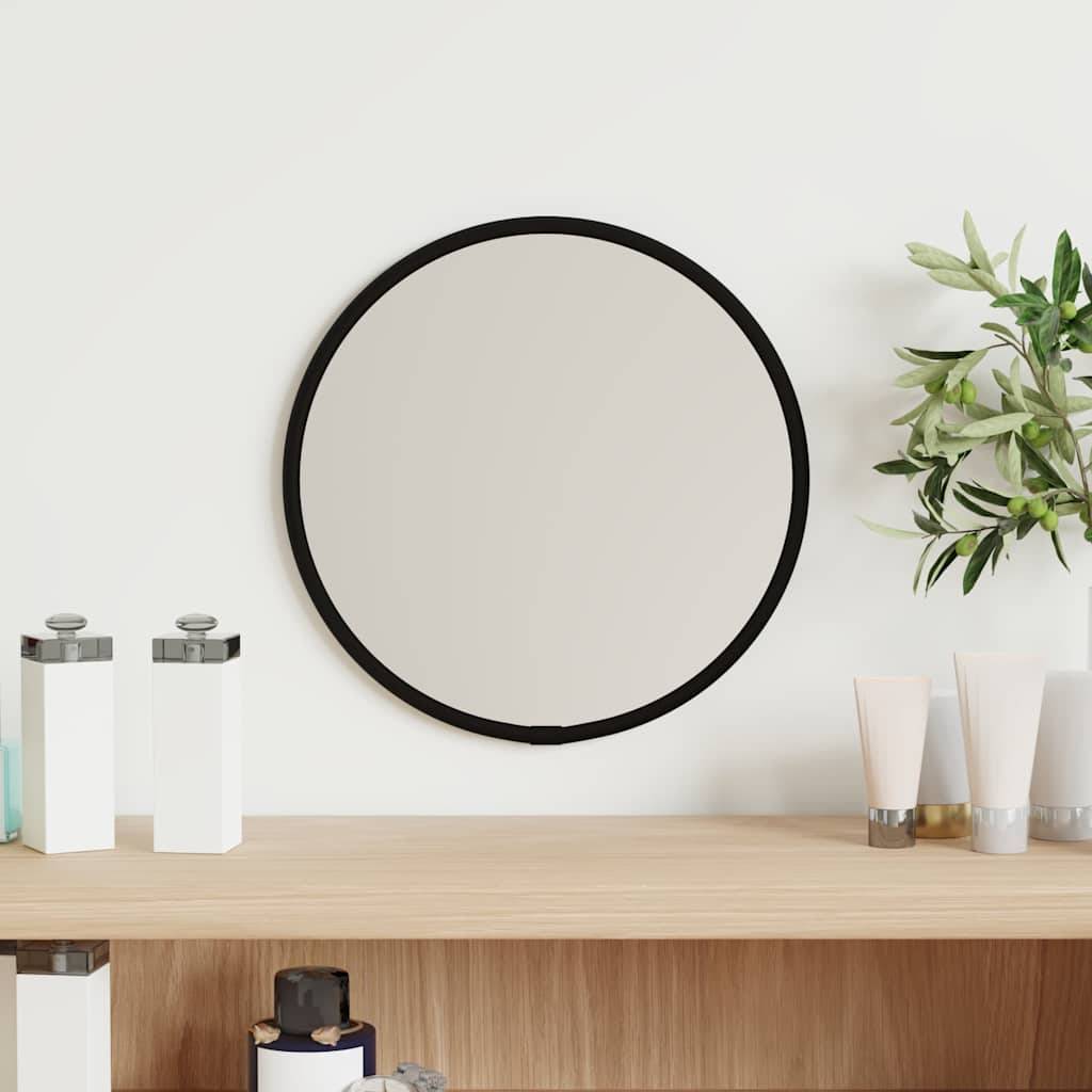 Maison Chic - Miroir mural - Miroir décoratif Noir Ø 20 cm Rond - Image 2