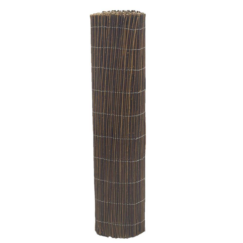 Jardindeco - Canisse en osier naturel Lot de 5 - Imagen 4