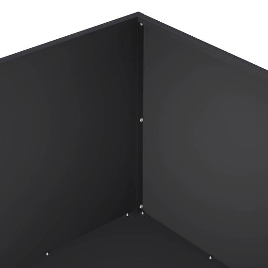 Vidaxl - Cache-pot de jardin 2 pc Noir 100 x 100 x 40 cm vidaXL 8005121 - Image 7