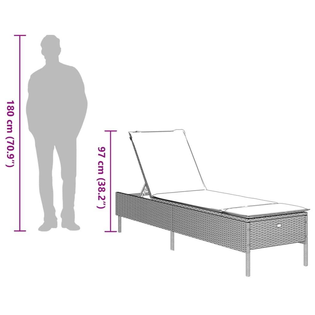 Duo Lits Bain Soleil Marron Résine Tressée Inclinable 5 Niveaux Matelas Blanc – ComfortXL Outdoor Living - Image 7