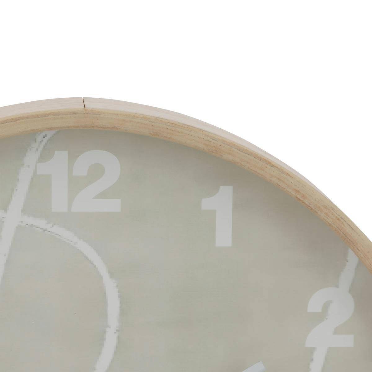 Horloge Murale Abstraite "Greta" 38cm Marron - Image 2