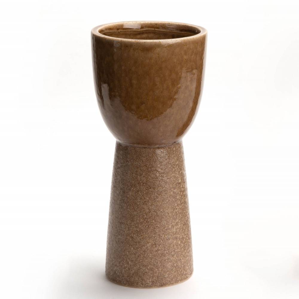 Amadeus - Vase Elégance marron petit modèle - Image 1