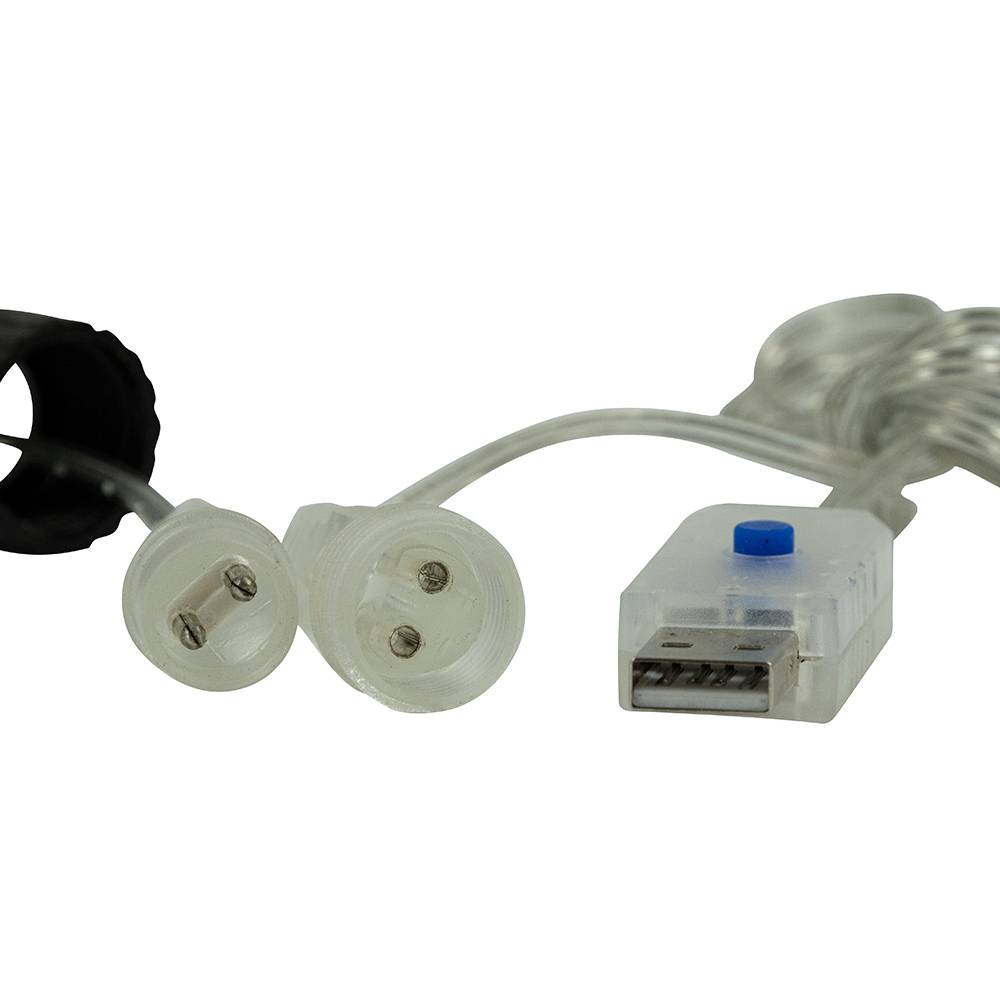 Guirlande lumineuse plate USB ou solaire 150 LED - Imagen 3