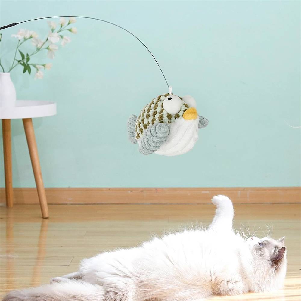 Jouet pour chat suspendu - Abeilles, poissons-globes, chauves-souris DtopbuyAge - Image 2