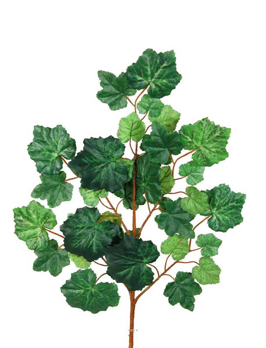 Artificielles - Branche de feuilles de vigne artificielle très couvrante H 63 cm Vert - dimhaut: H 63 cm - couleur: Vert - Imagen 4