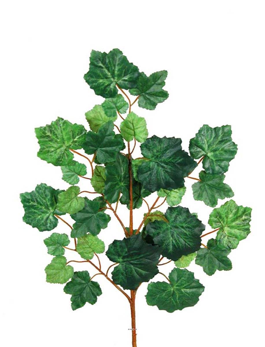 Artificielles - Branche de feuilles de vigne artificielle très couvrante H 63 cm Vert - dimhaut: H 63 cm - couleur: Vert - Imagen 1