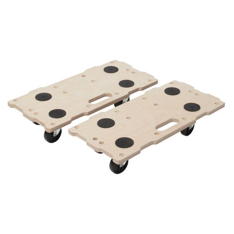 Wolfcraft - Pack de 2 supports roulants connectables WOLFCRAFT FT 400 Wolfcraft - Imagen 1