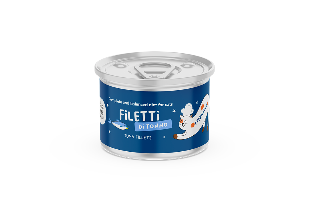 Filets de Thon Aliment complet pour chats stérilisés - 6 boîtes
