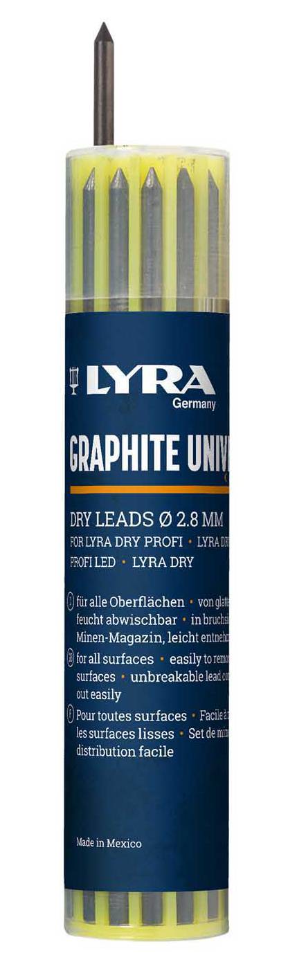 Etui 12 Mines Dry Graphites Graduation 2B - LYRA - L4499102 - Imagen 1