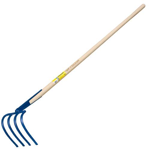Outils Perrin - Crocs a pomme de terre 4 dents à soie manche pomme 135 Outils Perrin