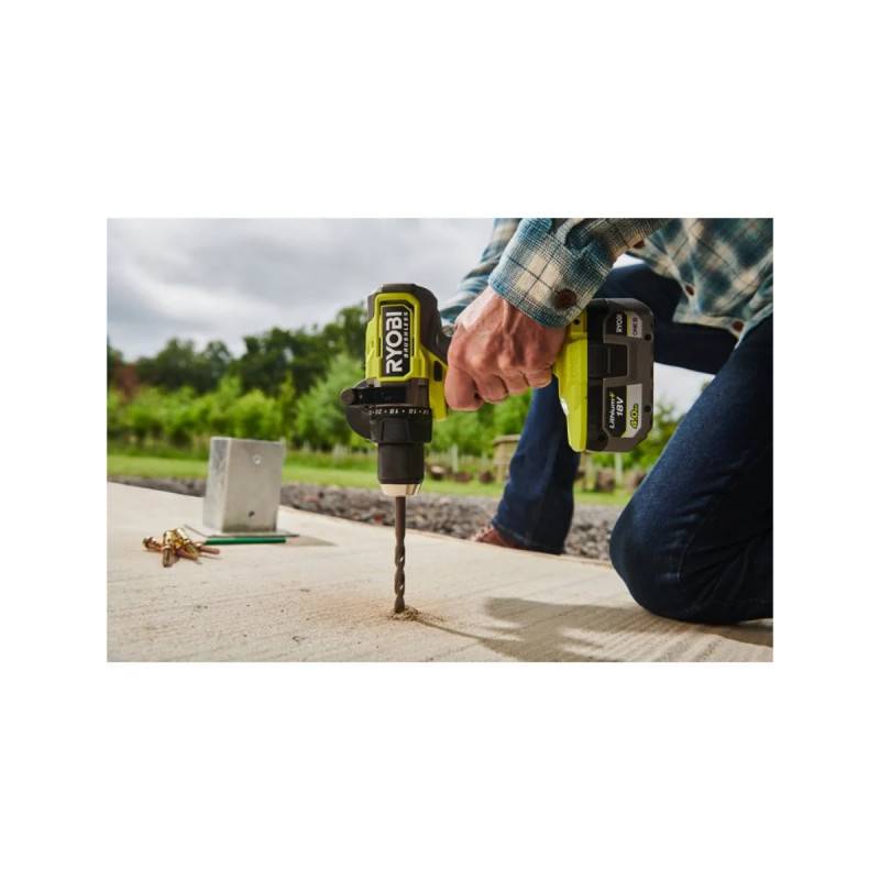 Ryobi - Perceuse-visseuse à percussion Brushless 18V RYOBI - 95 Nm - Sans batterie ni chargeur - RPD18BL2-0 - Image 2