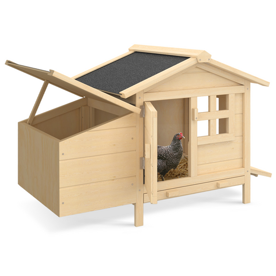 Poulailler sur pilotis avec pondoir en bois - Image 2