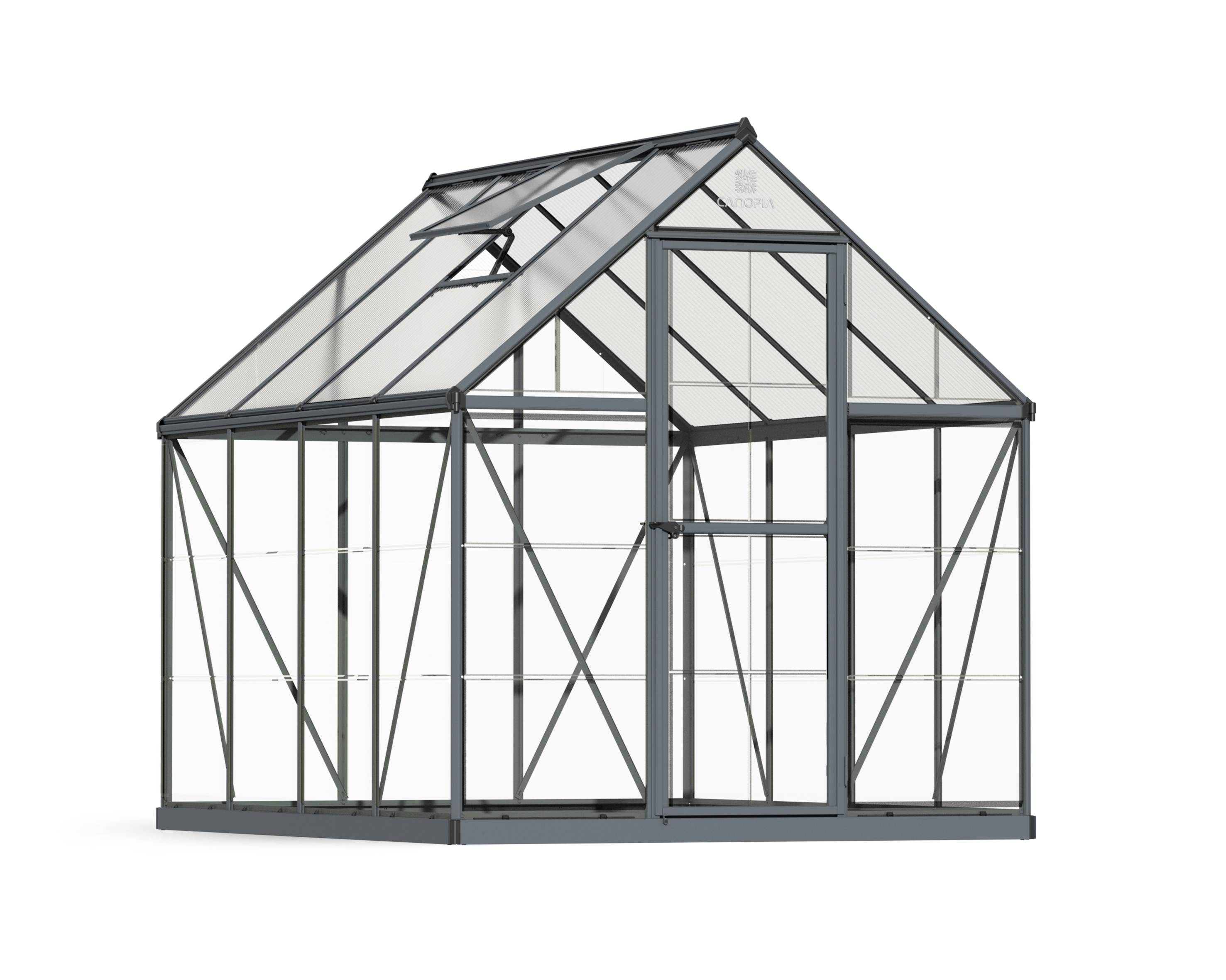 Canopia by Palram - Canopia Serre de jardin Hybrid 4,6m² Grise