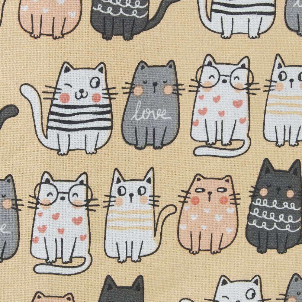 Aubry Gaspard - Tablier 100% coton Chats mignons - Imagen 4