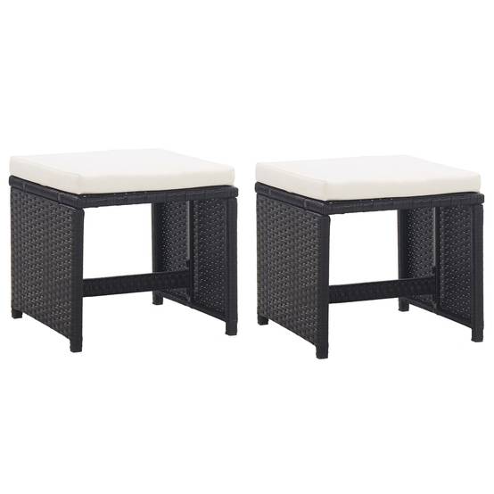 Vidaxl - Ensemble à manger d’extérieur 11 pcs coussins résine tressée vidaXL 42523 - Image 5