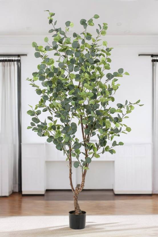 Eucalyptus plante artificielle - h180cm, Ø17cm- La Green Touch - Image 1