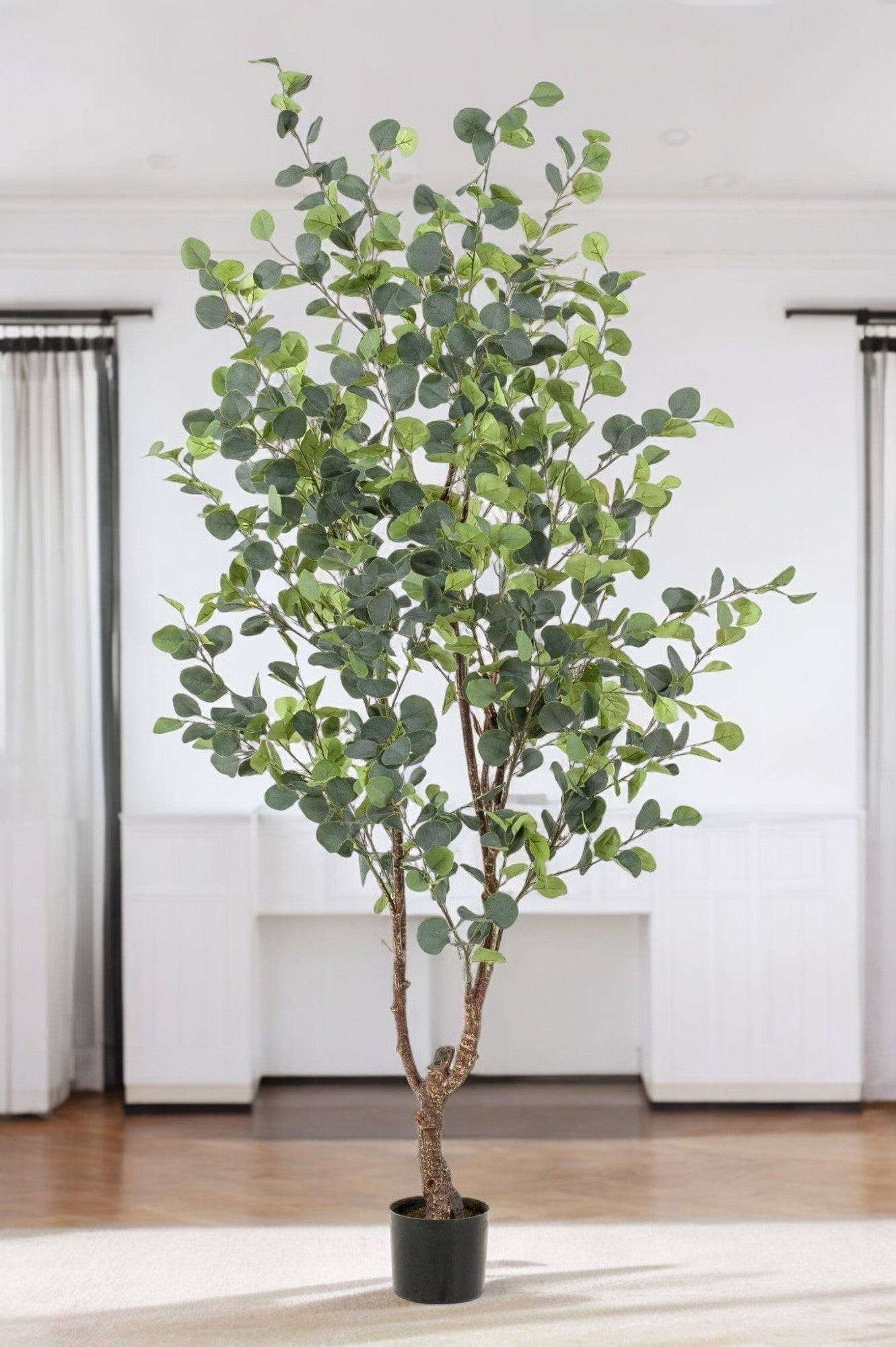 Eucalyptus plante artificielle - h180cm, Ø17cm- La Green Touch - Image 1