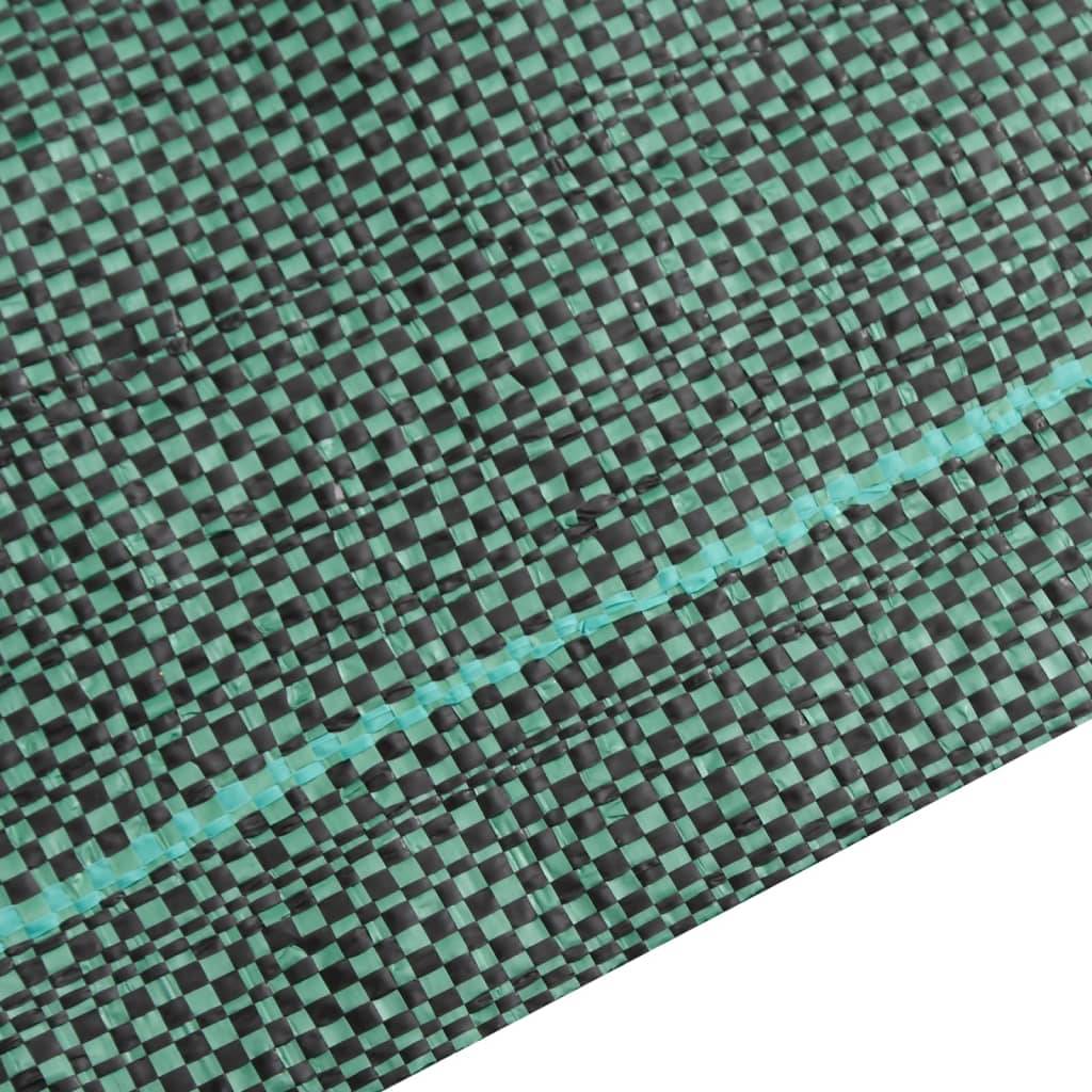 ComfortXL - Toile de Paillage Polypropylène pour Jardin Potager Bloque Mauvaises Herbes 0,5x25 m Vert - ComfortXL Outdoor Living - Image 6