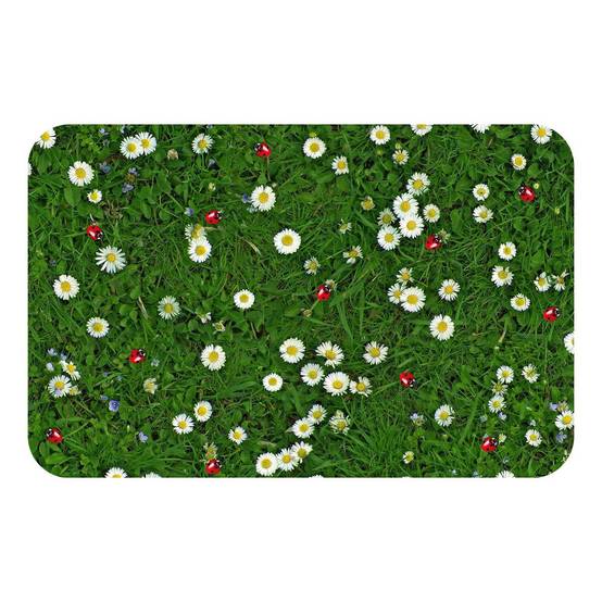 Set de Table Imprimé "Fleurette" 28x44cm Vert - Image 1