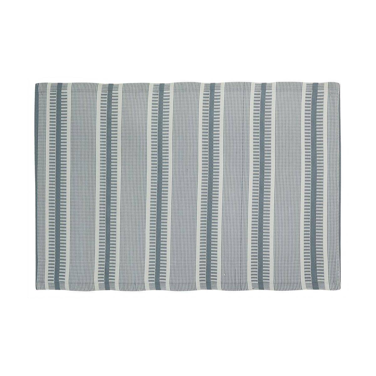 Aubry Gaspard - Tapis d'extérieur en polypropylène 120 x 180 cm Ethnique - Gris - Imagen 1
