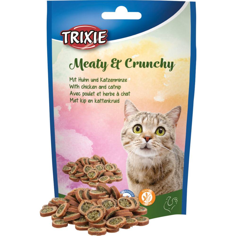 Trixie - Trixie - Friandises au poulet & au herbe à chat 50 g pour chat - Imagen 4