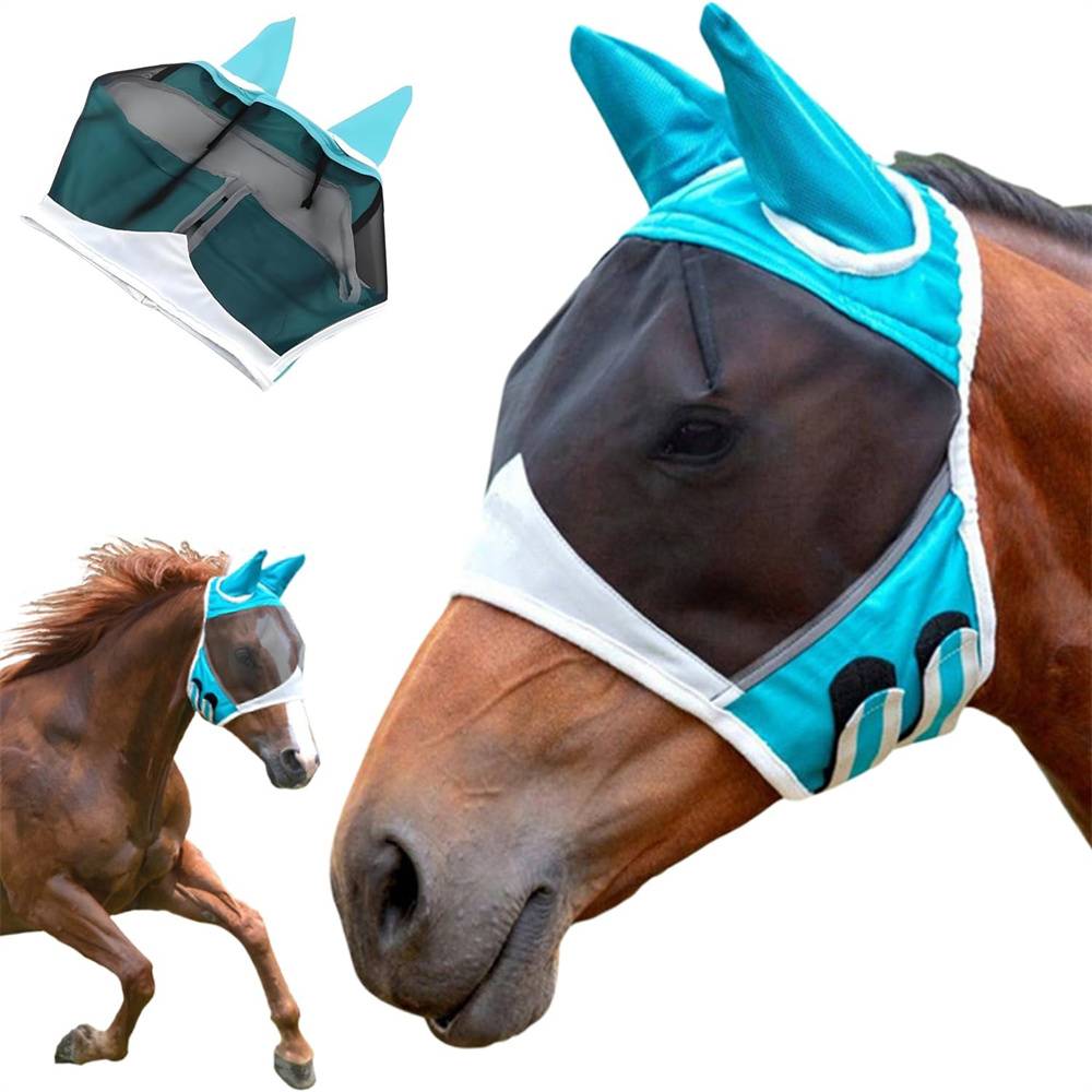 DtopbuyAge - Masque anti - mouches pour cheval DtopbuyAge - Image 1