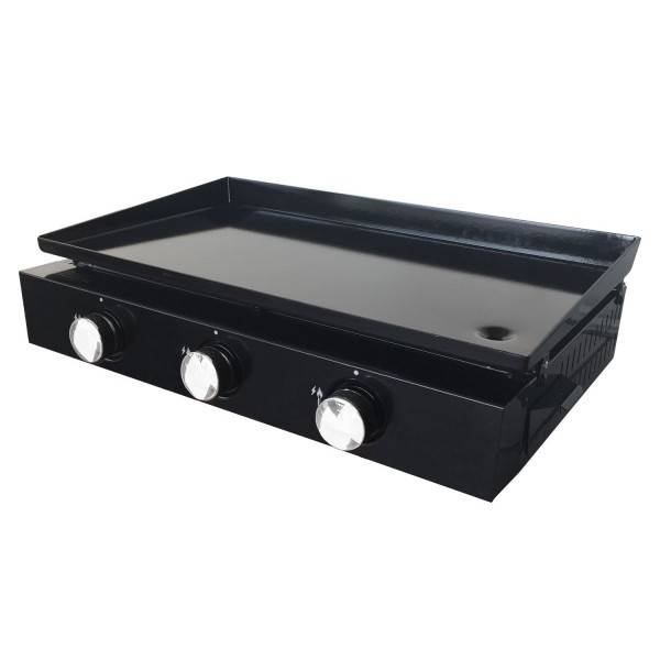 Cook in Garden - Plancha en acier émaillé 3 brûleurs - L 59 x l 34 cm - Cook'in Garden - Image 2