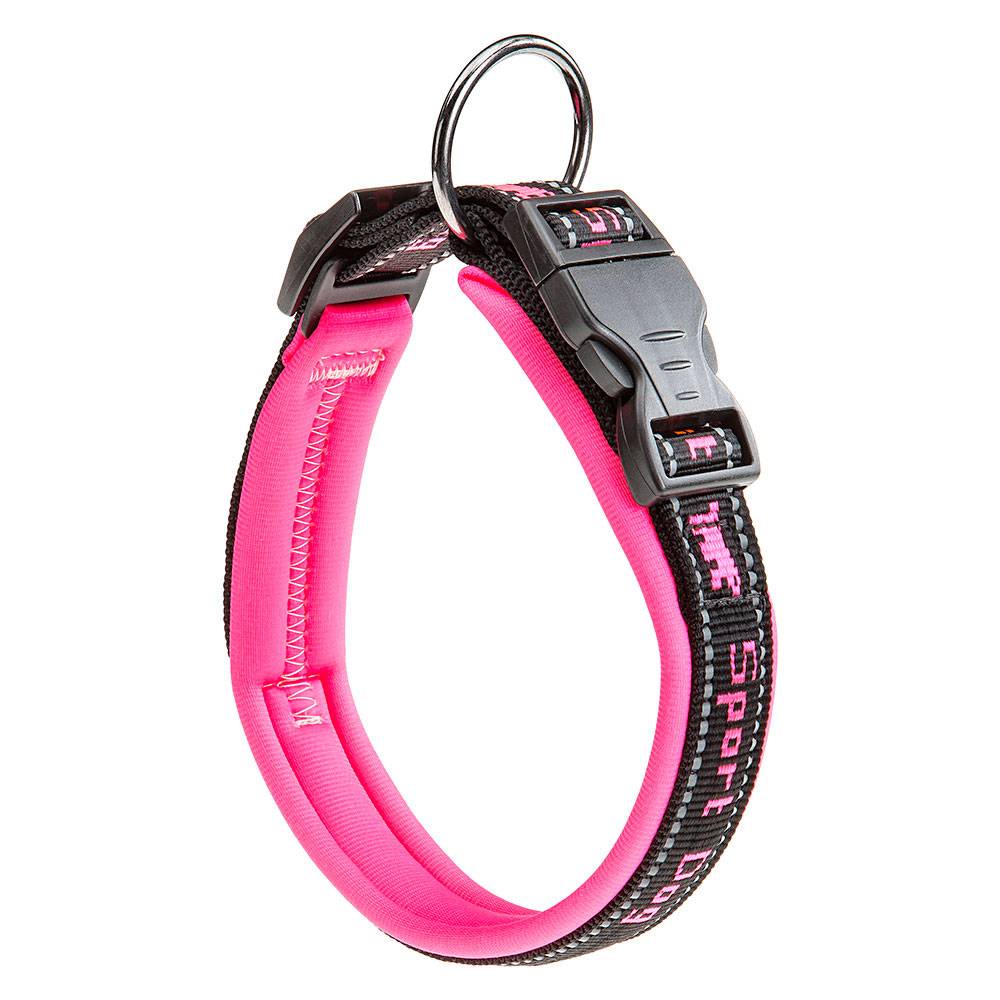 Ferplast - Ferplast Collier Chien SPORT DOG, Collier pour Chien de Taille Grande, Rembourrage Doux, Coutures réfléchissantes, Étiquette pour le nom de l'animal, - Imagen 1