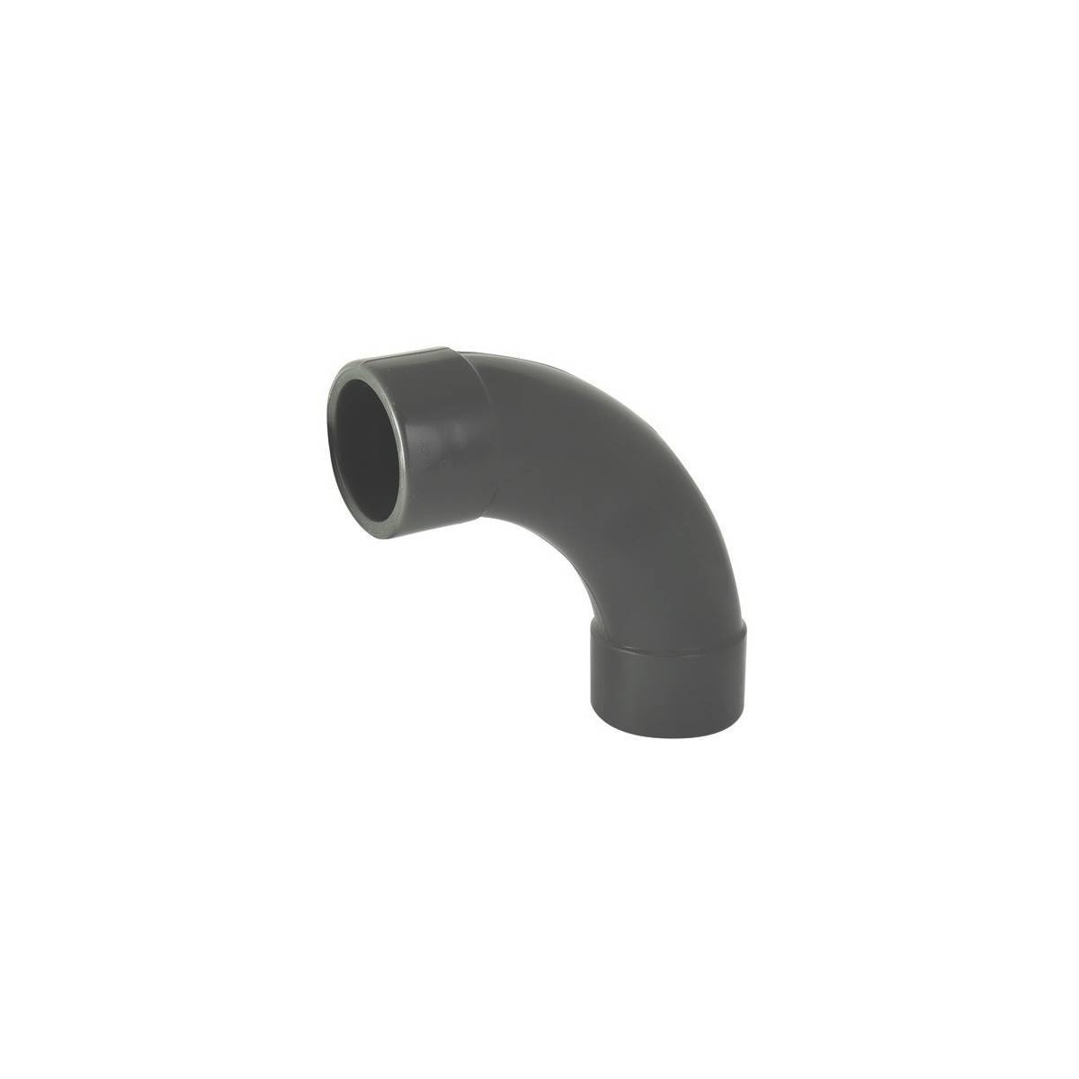 Codital - Courbe à grand rayon 90° Femelle / femelle à coller - 110mm