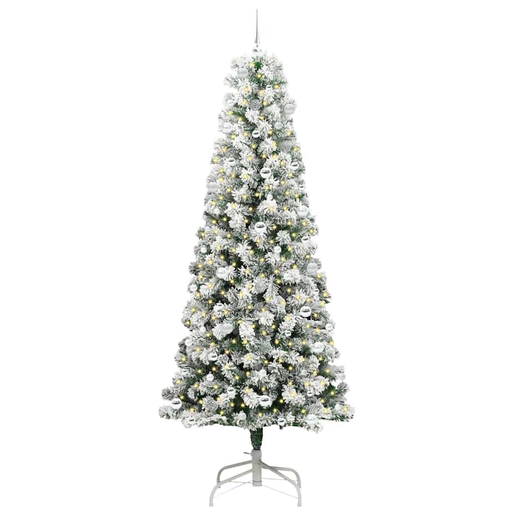 ComfortXL - Décoration de Fête : Grand Sapin de Noël Lumineux 240 cm, Kit Complet Prêt à l'Emploi avec 120 Boules – ComfortXL Outdoor Living - Image 3