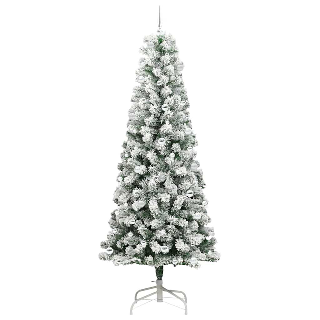 ComfortXL - Décoration de Fête : Grand Sapin de Noël Lumineux 240 cm, Kit Complet Prêt à l'Emploi avec 120 Boules – ComfortXL Outdoor Living - Image 4