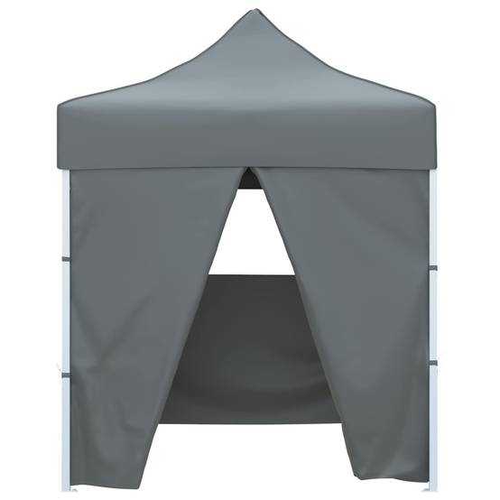 ComfortXL - Tente de réception pop-up Oxford jardin pliable réglable 200x200cm anthracite - ComfortXL Outdoor Living - Image 3