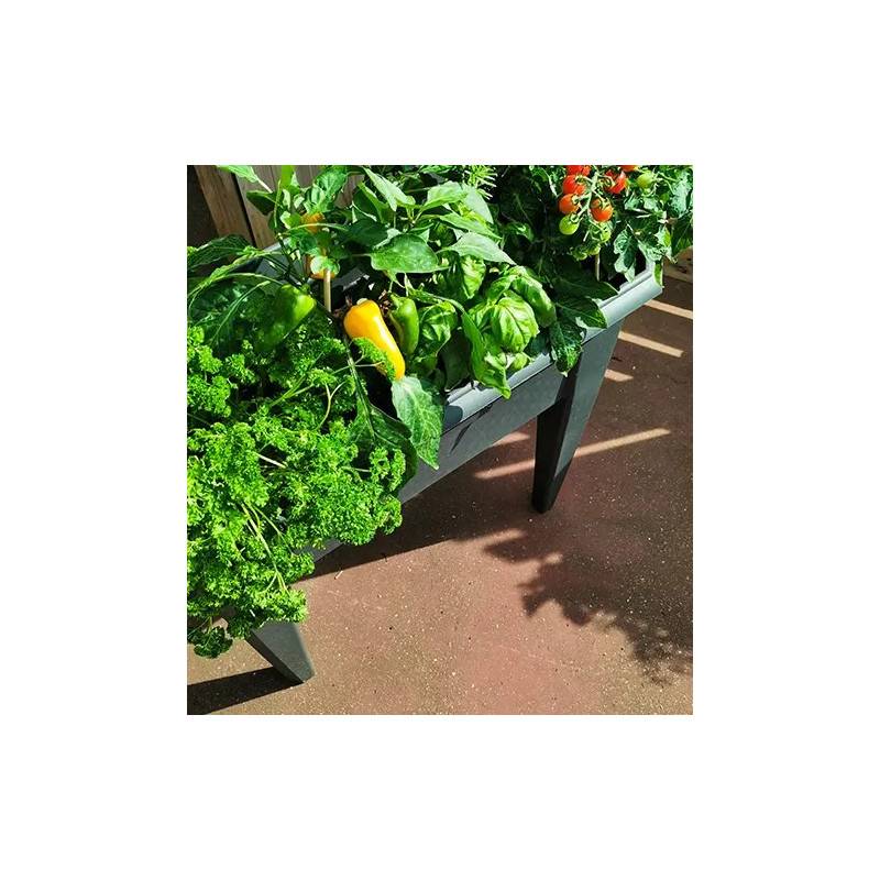 Riviera - Bac A Fleurs Izigarden 60 Cm - 50% Recyclé - Vert Argile - Imagen 4