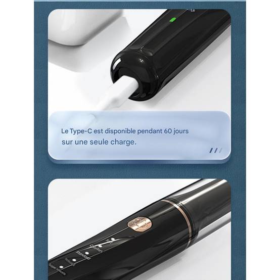 Brosse à dents à ultrasons pour nettoyer le tartre dentaire DtopbuyAge - Image 6