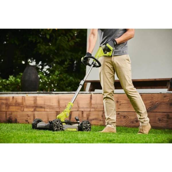 Tondeuse 3 en 1 RYOBI - RY18LMC30A-0 - 18V One+ - coupe 30 cm - Sans batterie ni chargeur - Image 3