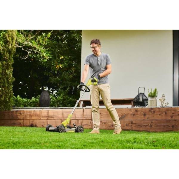 Tondeuse 3 en 1 RYOBI - RY18LMC30A-0 - 18V One+ - coupe 30 cm - Sans batterie ni chargeur - Image 5