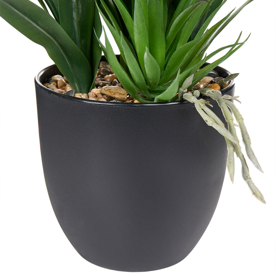 Beliani - Plante artificielle Matière synthétique Vert GUZMANIA ATILLA - 56x56x50- Beliani - Image 4