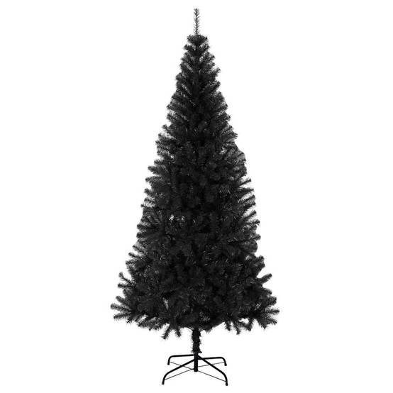 Vidaxl - Sapin de Noël Noir 180 cm PVC vidaXL 3396479 - Image 6