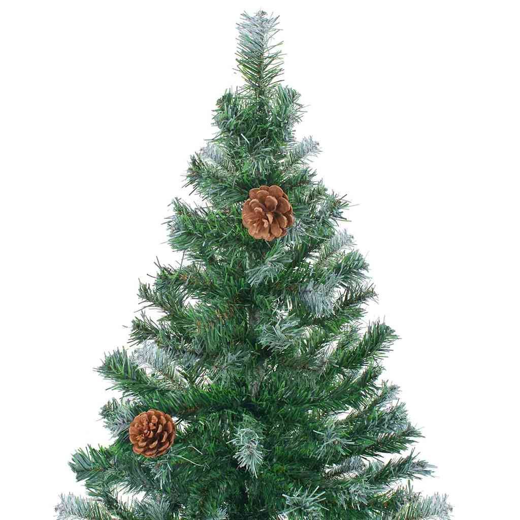 ComfortXL - Arbre de Noël Givré 1.80m avec Pommes de Pin, 300 LED 8 Modes et 120 Boules – ComfortXL Outdoor Living - Image 8
