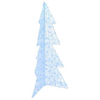 Sapin de Noël | Arbre de Noël avec 160 LED Blanc Froid 150 cm Acrylique Maison Chic