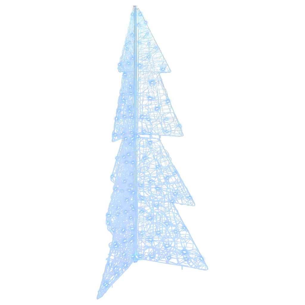 Sapin de Noël | Arbre de Noël avec 160 LED Blanc Froid 150 cm Acrylique Maison Chic - Image 1